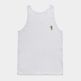 Flute Playing Frog Tank Top